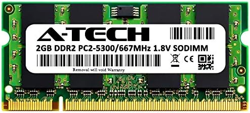 A-Tech 2GB זיכרון RAM עבור Acer Aspire One D150 | DDR2 667MHz SODIMM PC2-5300 200 פינים שאינו ECC מודול שדרוג